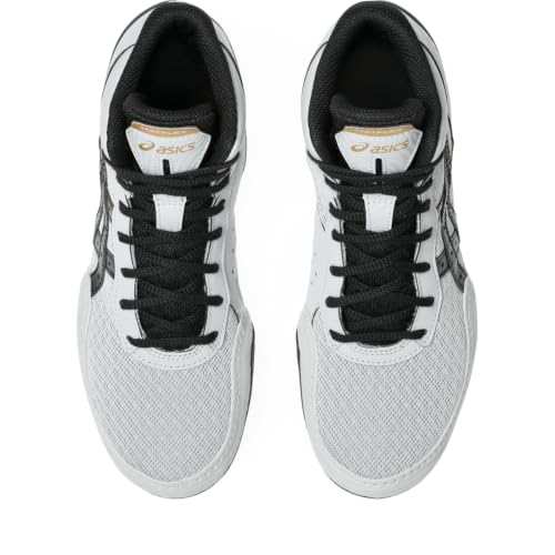 ASICS Kid's Matflex 7 Grade School Wrestling Shoes, 4.5, Concrete/Black