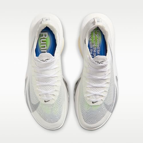Nike Alphafly 3 Men's Road Racing Shoes (Platinum Tint/Grey Fog/Iron Grey/Metallic Silver) Size 10.5