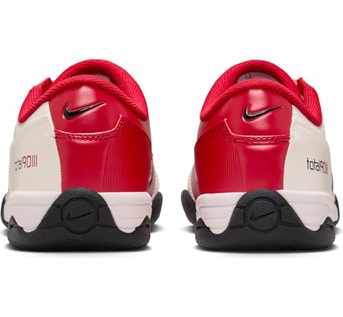 White/Black/Gym Red Nike Total 90 Sneaker