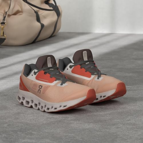 On Women's Cloudstratus 2 Trainers, Rose-red, 7
