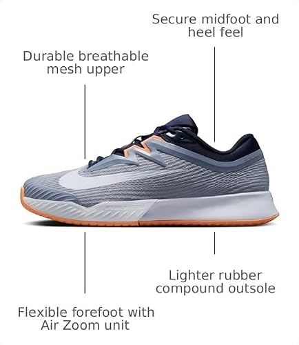 Nike Men's Vapor Pro 3 Ashen Slate/Football Grey/Obsidian 8 Medium