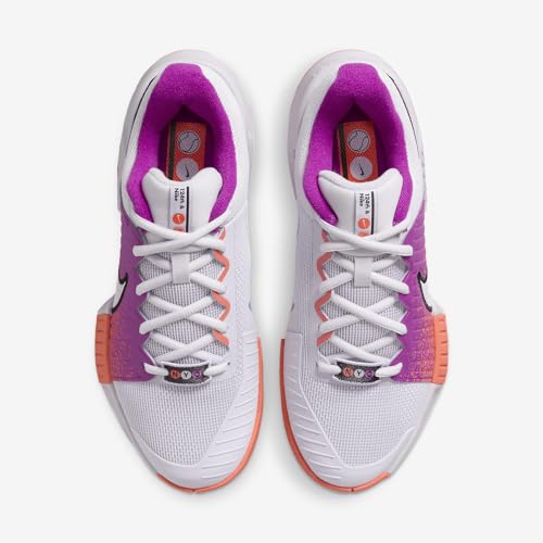 Nike AIR Penny 2 Mens (FQ7265-500, Barely Grape/Vivid Grape/Light Wild Mango/) Size 9