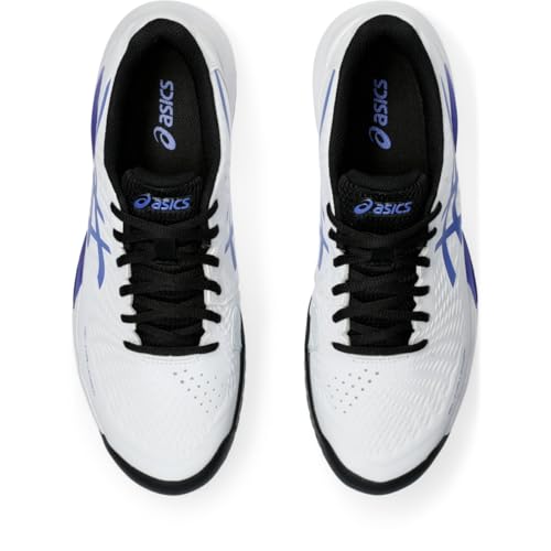 ASICS Men's Gel-Challenger 14 Tennis Shoe, 9.5, White/Sapphire