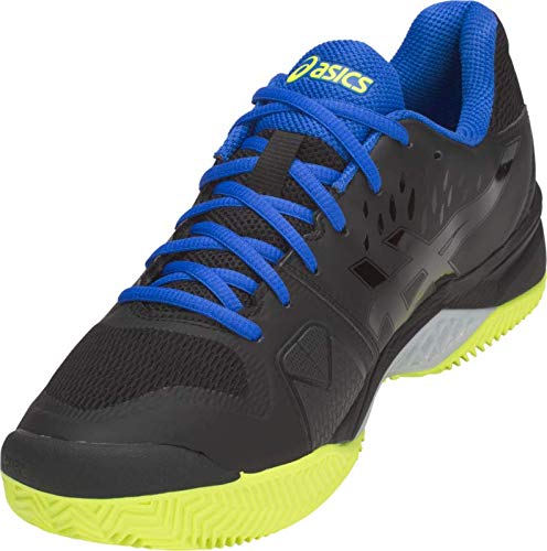 ASICS Gel-Challenger 12 Clay Men's Tennis Shoe, Black/Silver, 9 D US