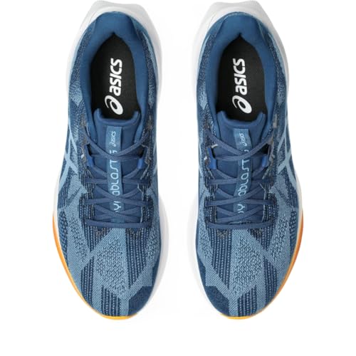 ASICS Men's DYNABLAST 5 Running Shoes, 9.5, Twilight Blue/SABA Blue