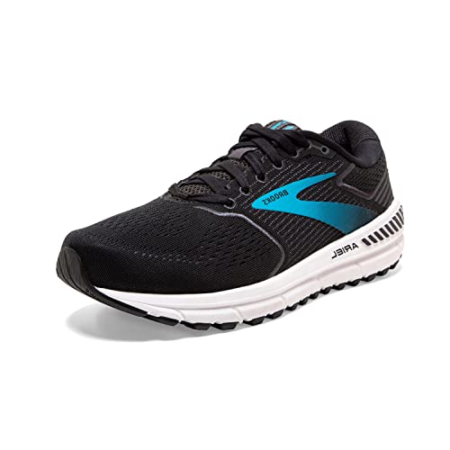 Brooks Women's Ariel '20 Running Shoe - Black/Ebony/Blue - 7 Medium