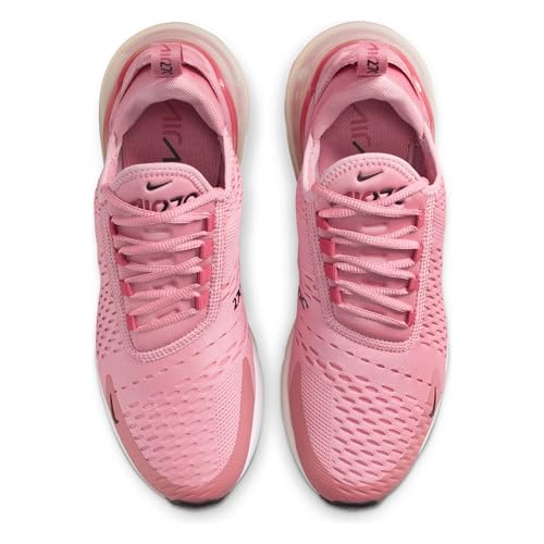 Nike W Air Max 270, Women's Running Shoes, Elemental Pink Desert Berry White Black, 8.5