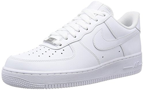 Nike Air Force 1 '07 Low Mens Basketball Shoes (10 Medium, White)