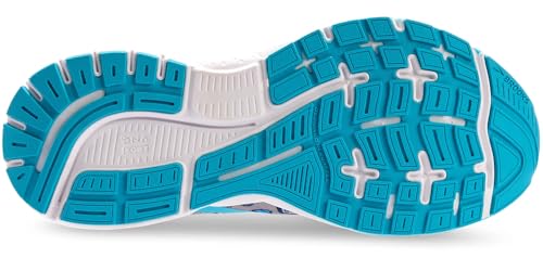 Brooks Women’s Trace 4 Neutral Running Shoe - Grey/Blue/Red - 5 Medium