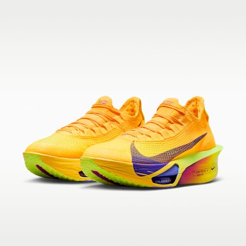 Nike Alphafly 3 Women's Road Racing Shoes (Laser Orange/Citron Pulse/Volt Ice/Indigo Burst) Size 10.5