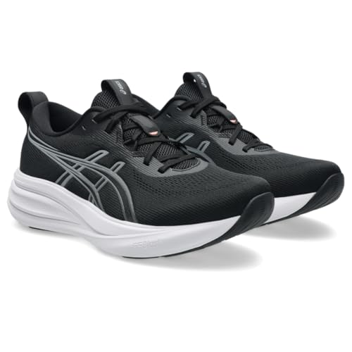 ASICS Women's Gel-Pulse 17 Running Shoes, 8.5, Black/Gravel