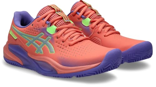 ASICS Women's Gel-Challenger 15 Padel Trainers, Guava Amethyst, 44.5 EU