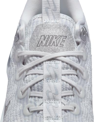 Nike Motiva Premium Women's Walking Shoes (FZ2115-101, Summit White/Pure Platinum/Black/Metallic Silver) Size 9.5