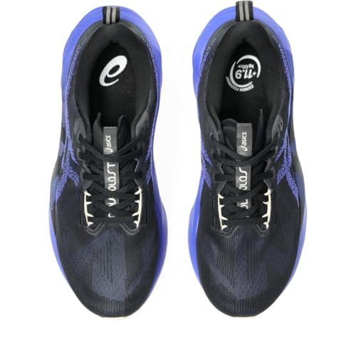 ASICS Men's NOVABLAST 5 Running Shoes, 10.5, Black/Cobalt Burst