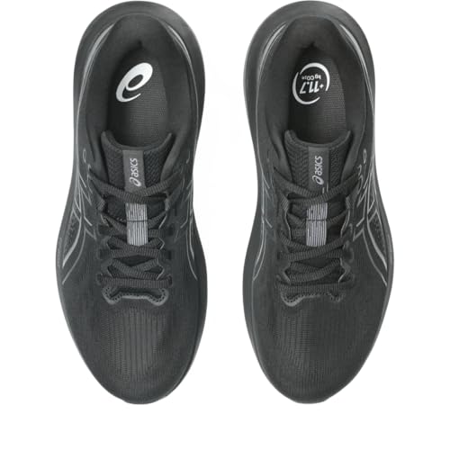 ASICS Men's GT-1000 15 Running Shoes, 10, Black/Black