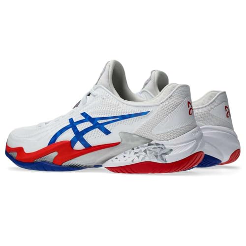 ASICS COURT FF 3 NOVAK Men's All Court Shoes, multicolor (white / blue), 26.0 cm