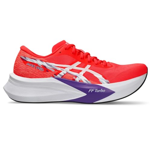 ASICS Men Magic Speed 4 Flash Red/White 13 Medium