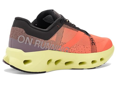 On Cloudsurfer Youth (Big Kid) Sneaker, Pebble/Reef, 6 US Unisex