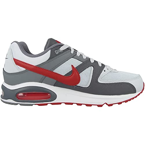 Nike Men's Roshe One Retro Low-Top Sneakers, Grey Pure Platinum Gym Red Dk Grey Cool Grey White 049, 11 UK