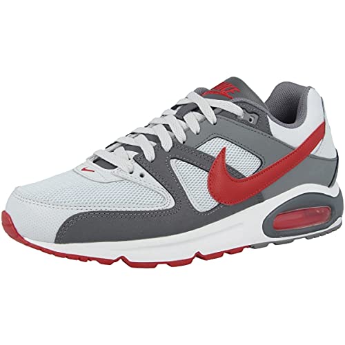 Nike Men's Roshe One Retro Low-Top Sneakers, Grey Pure Platinum Gym Red Dk Grey Cool Grey White 049, 11 UK