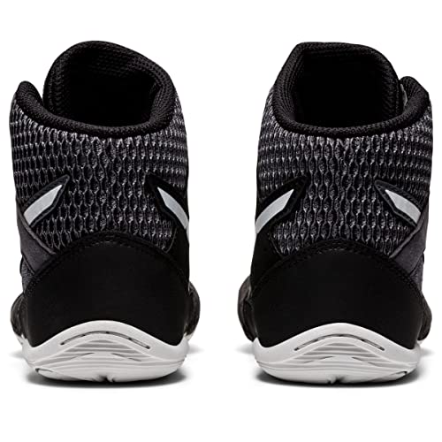 ASICS Kid's Snapdown 3 Wrestling Shoes (Carrier Grey/White, 11)