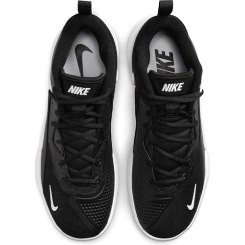 Nike Women's Zoom Hyperset 2 Volleyball Shoe Black | White 7.5 Women/6 Men
