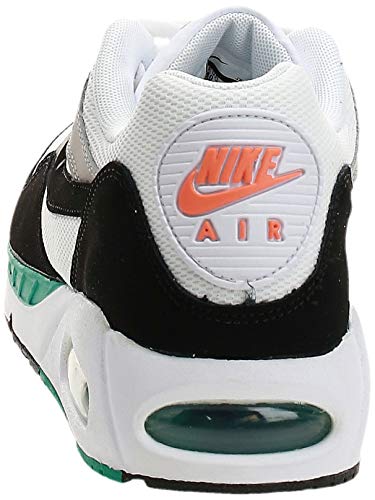 Nike Women's Air Max Correlate Running Shoes, White/Black-New Green, 9.5 M US