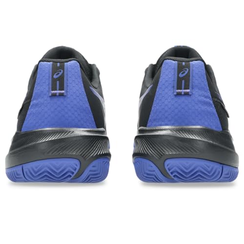ASICS Men's Gel-Challenger 15 Clay Tennis Shoes, 14, Black/Dark Cobalt