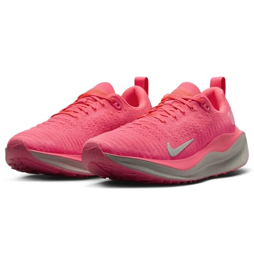 Nike InfinityRN 4 Women's Road Running Shoes (DR2670-602, Hot Punch/Black/Aster Pink/Light Iron Ore) Size 6.5