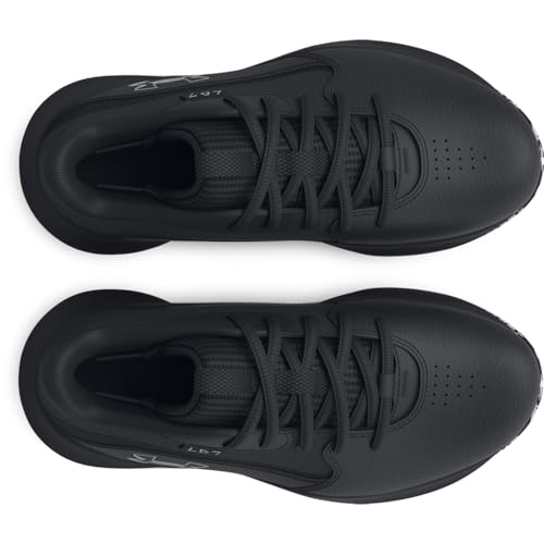Under Armour Unisex Pre School Lockdown 7, (004) Black/Black/Metallic Silver, 2, US