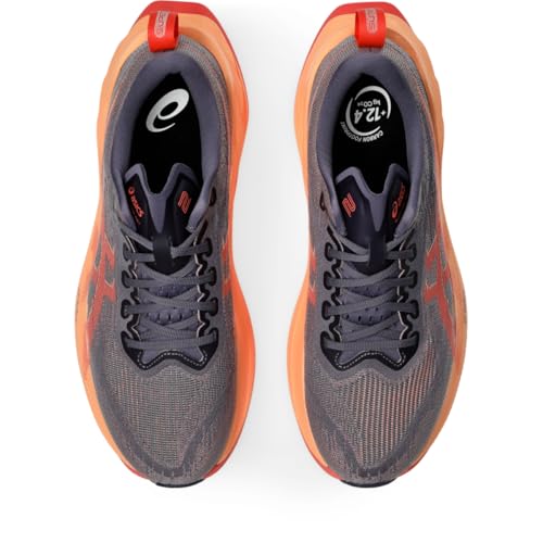 ASICS Unisex SUPERBLAST 2 Running Shoes, 5M / 6.5W, Greyish Purple/Coral Reef