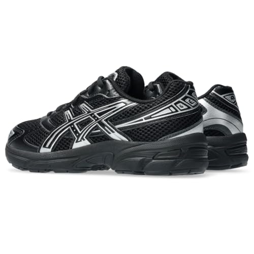 ASICS Unisex Kid's Gel-1130 Grade School (Big Kid), Black/Pure Silver, 5 Medium, Big Kid