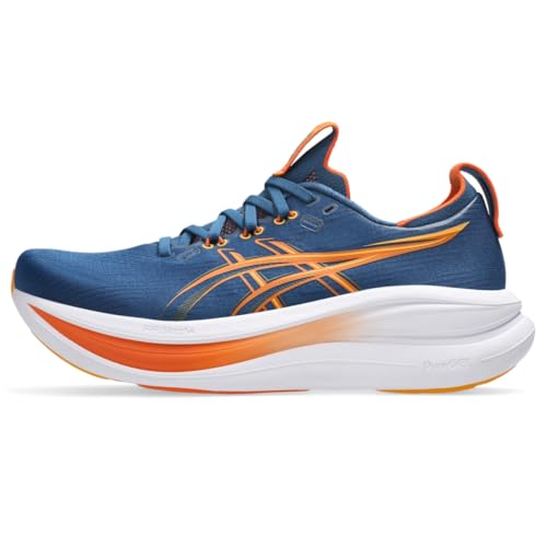 ASICS Men's Gel-Nimbus 28 Running Shoes, 11, Twilight Blue/ANZU