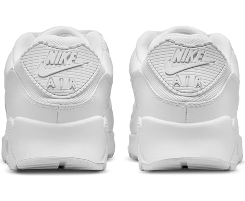 Nike Air Max 90 Women's Sneaker's, White/White/White, Size 10
