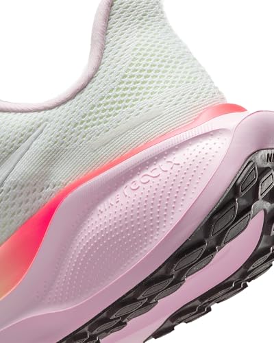 Nike Pegasus 41 Women's Road Running Shoes (IB4377-100, White/Pink Foam/Bright Crimson/Black) Size 8