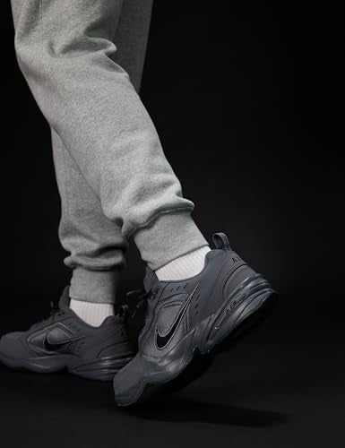 Nike Air Monarch IV Men's Workout Shoes, Dark Grey/Black, 11.5 (Extra Wide)