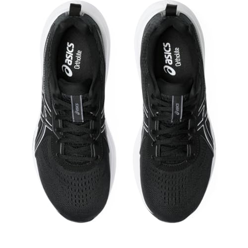 ASICS Women's Gel-Contend 9 Running Shoes, 12, Black/White