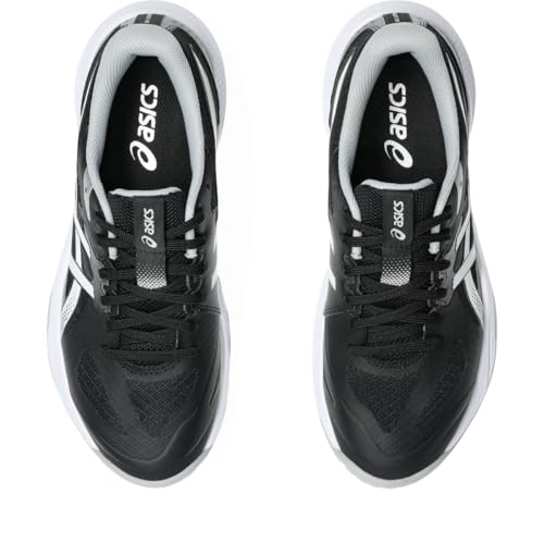 ASICS Women's Gel-Tactic 13 Volleyball Shoes, 8, Black/White