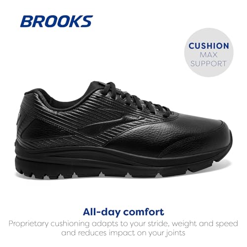 Brooks Men's Addiction Walker 2 Walking Shoe - Black/Black - 11 Wide