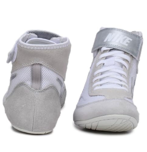 Nike Speedsweep VII Wrestling Boots White/Silver
