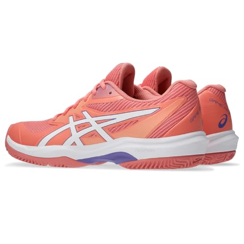 ASICS Women's Game Ff Padel Trainers, Guava White, 9 US