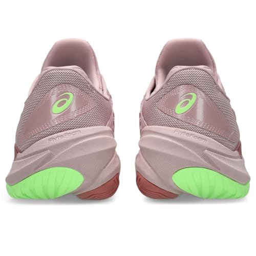 ASICS Women's Court FlyteFoam 3 Tennis Shoes, 8, MORGANITE/White