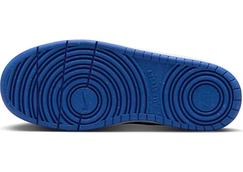 Nike Big Kid's Court Borough Low Recraft Lifestyle Shoes, Game Royal/Black-White, 6.5Y