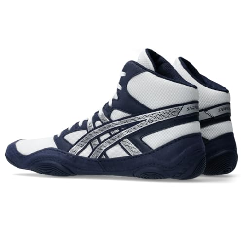 ASICS Men's Snapdown 4 Wrestling Shoes, 8.5, Midnight/Pure Silver