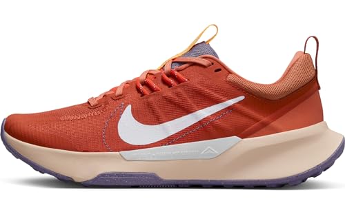 Nike Juniper Trail 2 Next Nature Women's Trail Running Shoes (DM0821-803, Burnt Sunrise/Amber Brown/Cosmic Clay/White) Size 7
