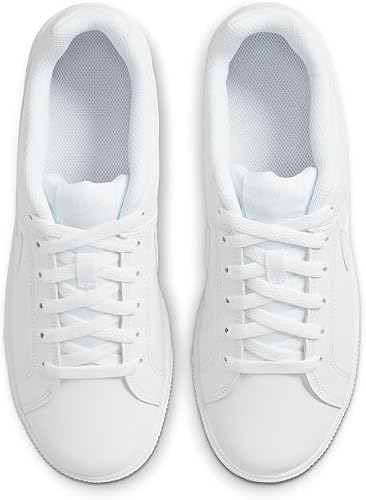 Nike Women's Court Borough Low Basketball Shoes, White, US 7
