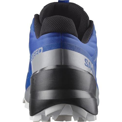 Salomon Men’s Speedcross Trail Running Shoes - Lapis Blue/Black/White - 10