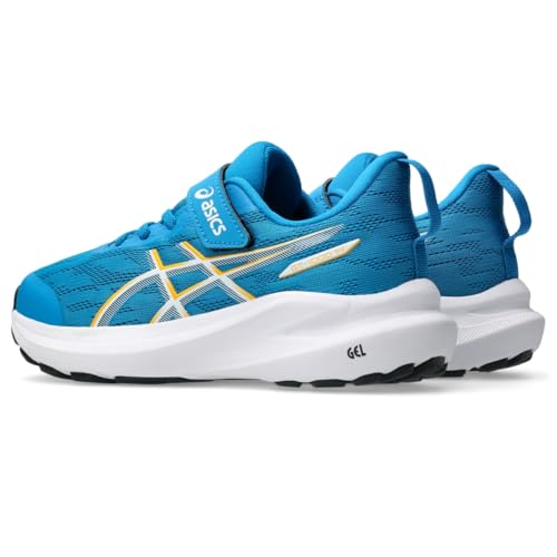 ASICS Kid's GT-1000 14 Pre-School Running Shoes, K10, Aegean Blue/YAMABUKI