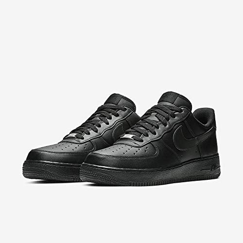 Men Nike Air Force 1 '07 Low Black / Black 315122-001 Size 8
