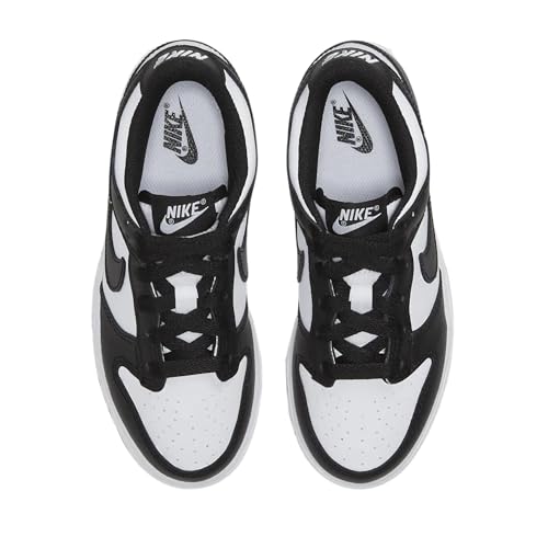 Nike Men's Downshifter 12 Trainers, White/Black/White, 1 Little Kid, White Black White, 1 UK Child